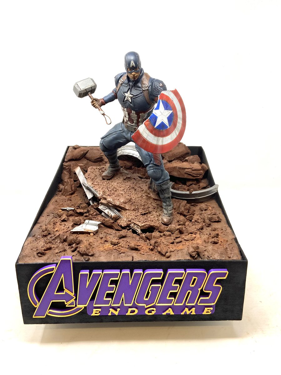 TSMODELHANGAR's tweet image. 🚧AVENGERS ASSEMBLE!🚧
Hi everyone! Here is my completed 1/10 Captain America figure as he appears in the film Avengers: Endgame.
Happy Modelling!
Darren.