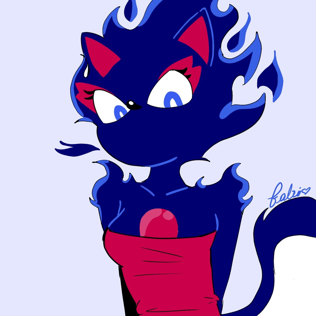 cosmoWink_0906's tweet image. Credits: @quaverdraws 
#cinder
#protoblaze
#fanart
