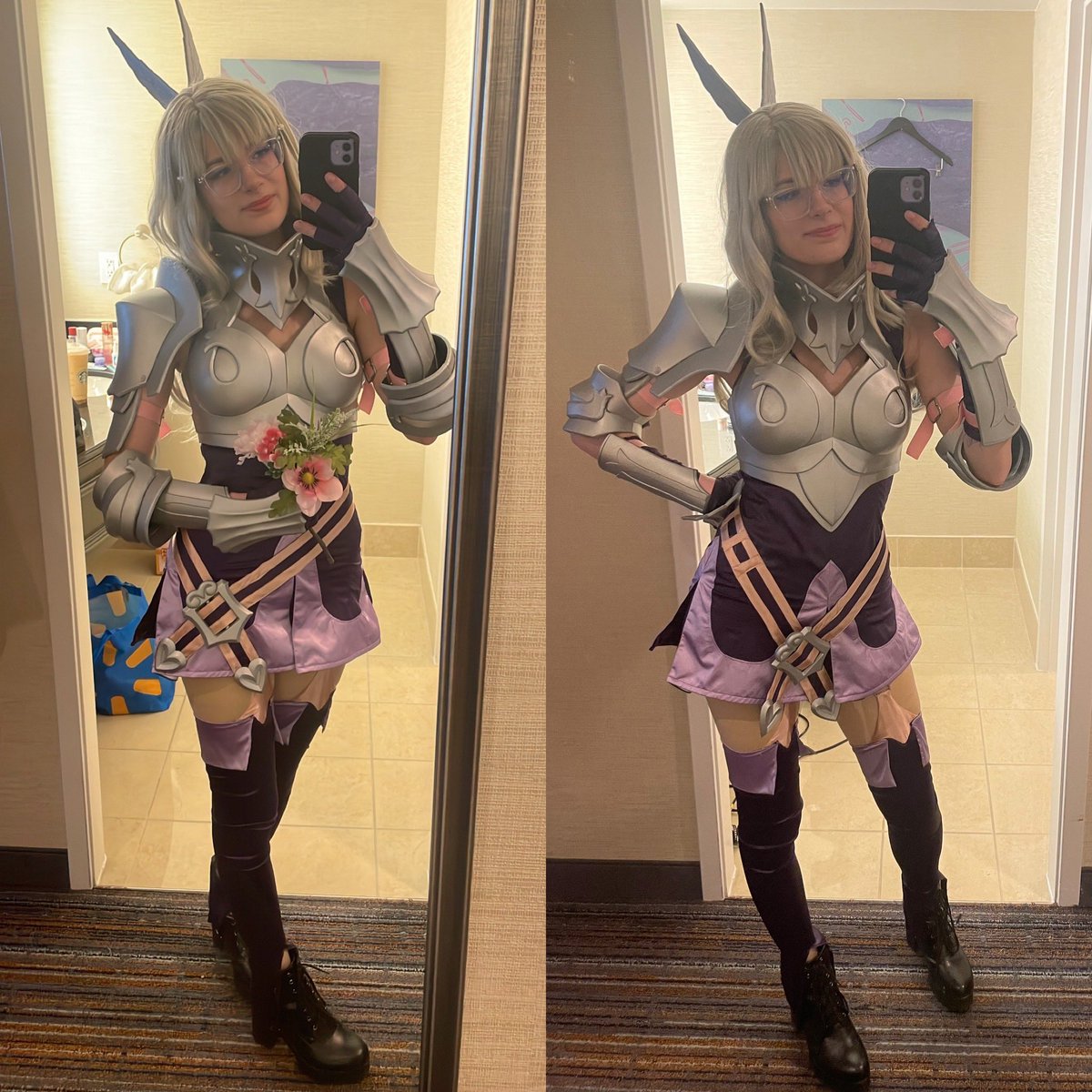 RoseBlueCos's tweet image. Sumia cosplay I did for Katsucon last year with our huge Fire Emblem Awakening group!! Was such a blast i miss ittt 😭💔
#Sumia #FireEmblem #FireEmblemAwakening #fireemblemcosplay