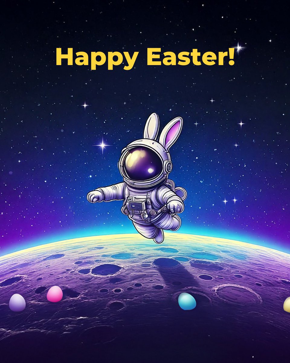 loomonauts's tweet photo. From our Loomonauts to you, we're wishing you the "hoppiest" of Easters! 🥕🐇🌷

#HappyEaster https://t.co/yEFeFaz4pG