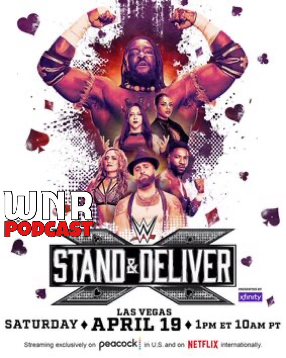 theWNRpodcast's tweet photo. #WNR 558 https://t.co/fwsFbM06QN
We Are Live!
It’s #StandAndDeliver
@WNRPodJames and @MindMontyPod are here for all things #WWENXT
We have #NXTUpdate plus the Biggest Event of the Year!
Plus we talk Night 1 of #WrestleMania41
#WrestleMania https://t.co/O5fYAvNRxm