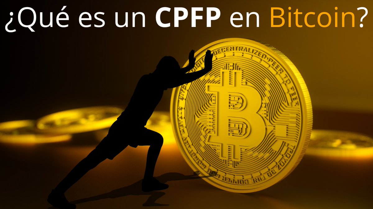 Btcdesdecero's tweet photo. 🏃‍♂️CPFP Bitcoin| Aprende a Acelerar Transacciones.

En este video vemos de forma sencilla qué es un CPFP (Child Pay For Parent) en Bitcoin. ¡No te lo pierdas!👨‍🎓

¡Míralo aquí! 👉 https://t.co/udJpLFi3Cb

#CPFP #bitcoin #bitcoindesdecero https://t.co/RLzfmZ4o6A
