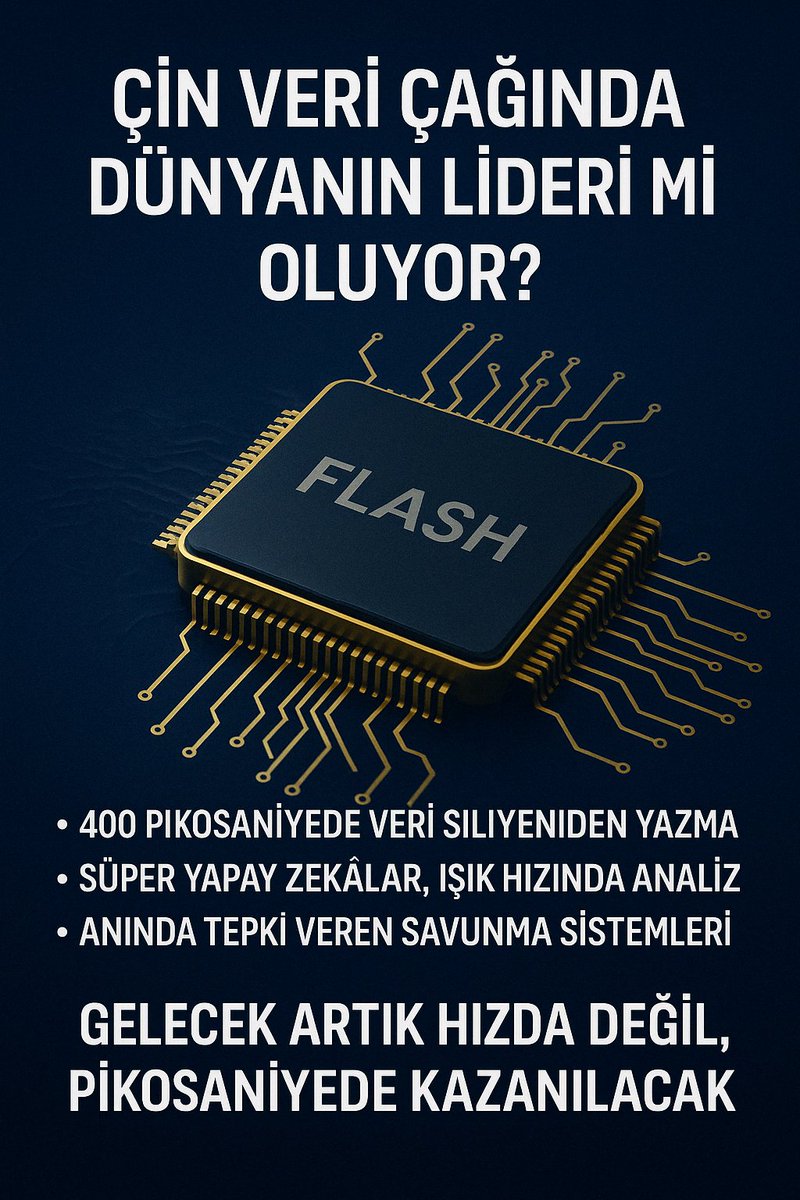 Çin, Dünya'nın en hızlı sabit diskini geliştirdi. 

▪️Şu ana kadar yapılan en hızlı flash bellek oldu. 400 pikosaniyede verileri silip yeniden yazabiliyor. 

▪️1 pikosaniye, saniyenin trilyonda biridir.