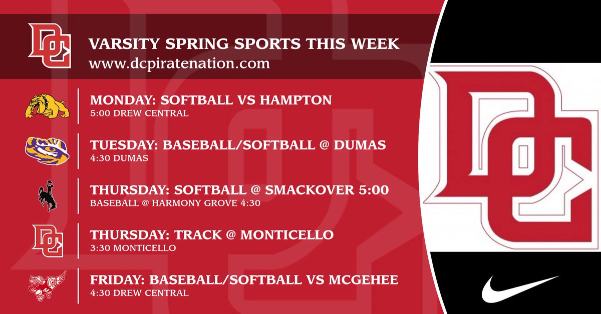 VARSITY SPORTS THIS WEEK