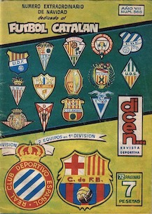Espectacular número extra del DICEN sobre el futbolcatalà. Impressionant portada. FutbolCAT.