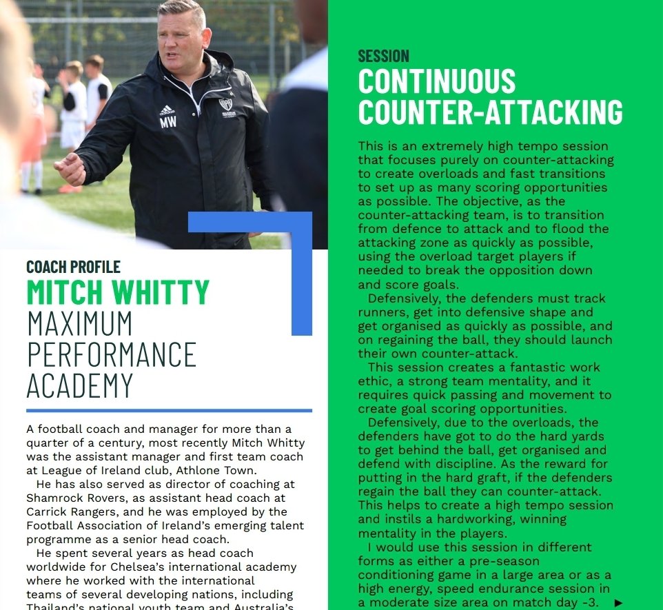 Check put the latest pod in conversation with Mitch Whitty. Also,  download his favourite high tempo counter attacking session. linktr.ee/phamill