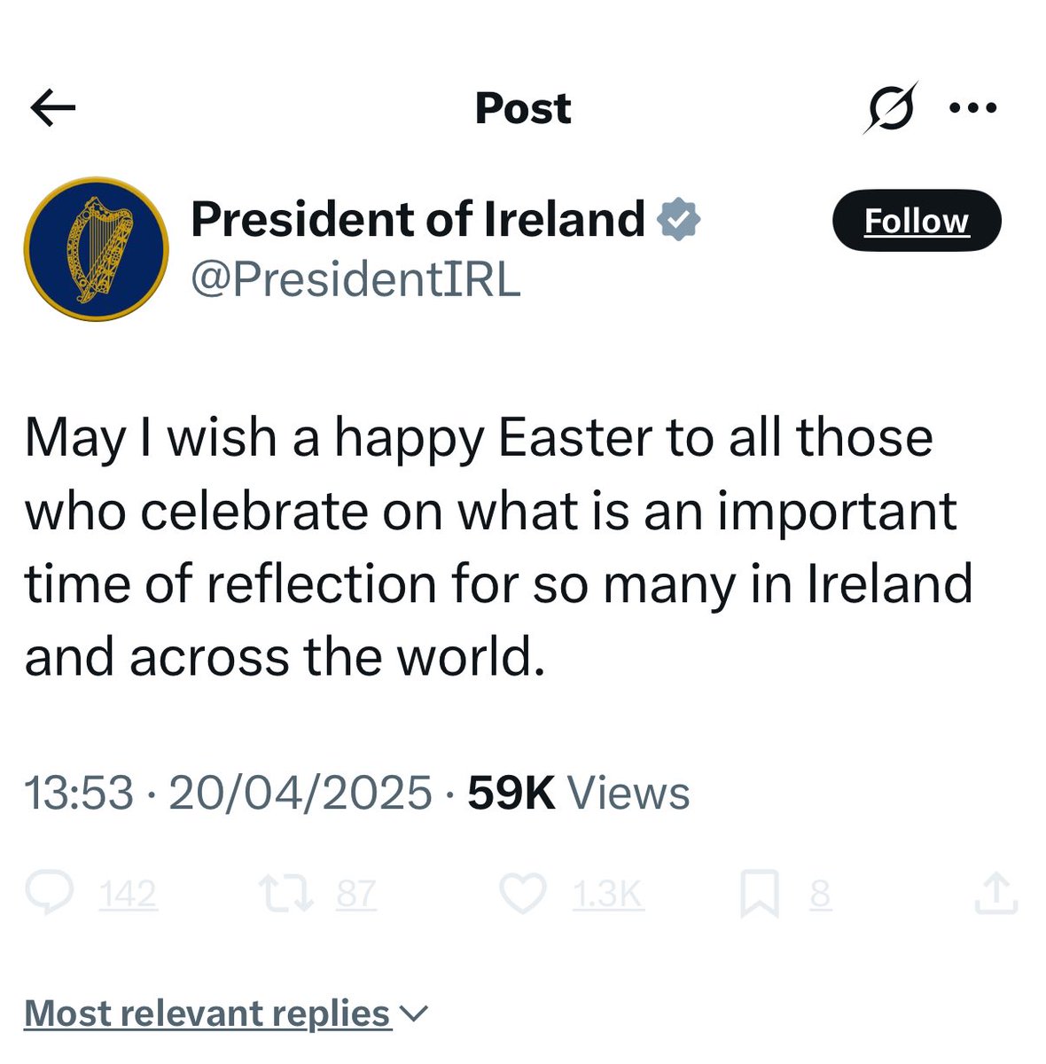 LaurenceTheBird's tweet image. If ever a role has been brought into disrepute it has to be what #MichaelDHiggins has done to the role of #AnUachtarán.