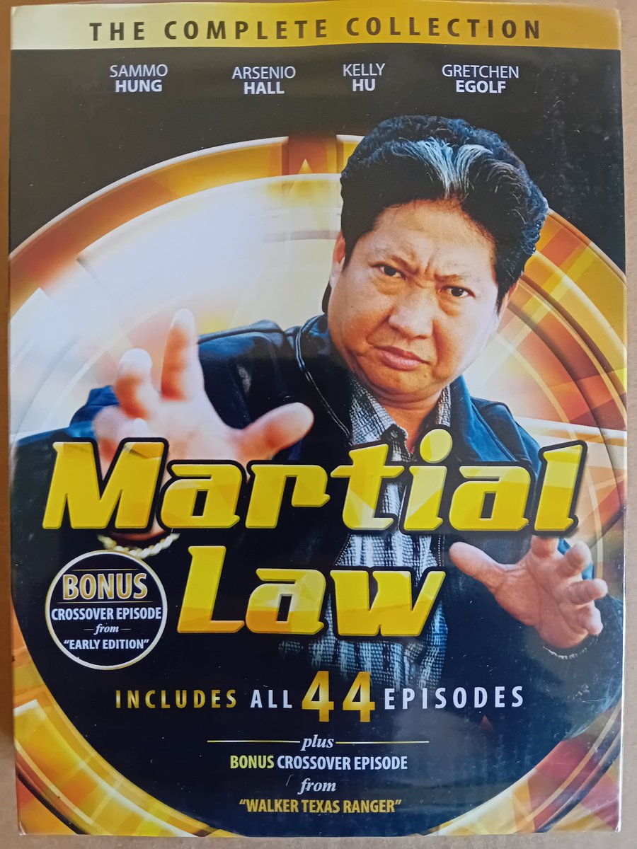 Martial Law (1998) The complete collection CBS DVD released (2019