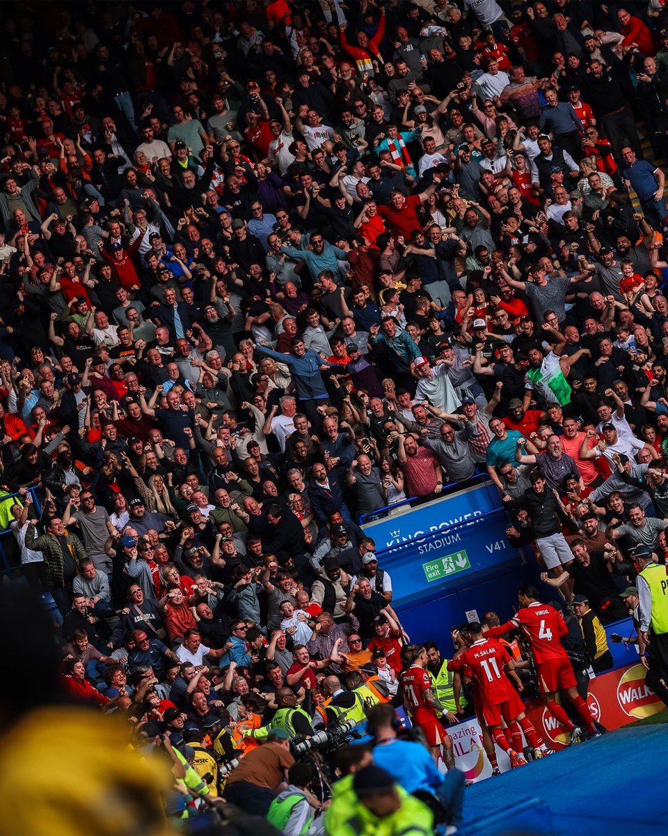 Brilliant support on the road 👏❤️