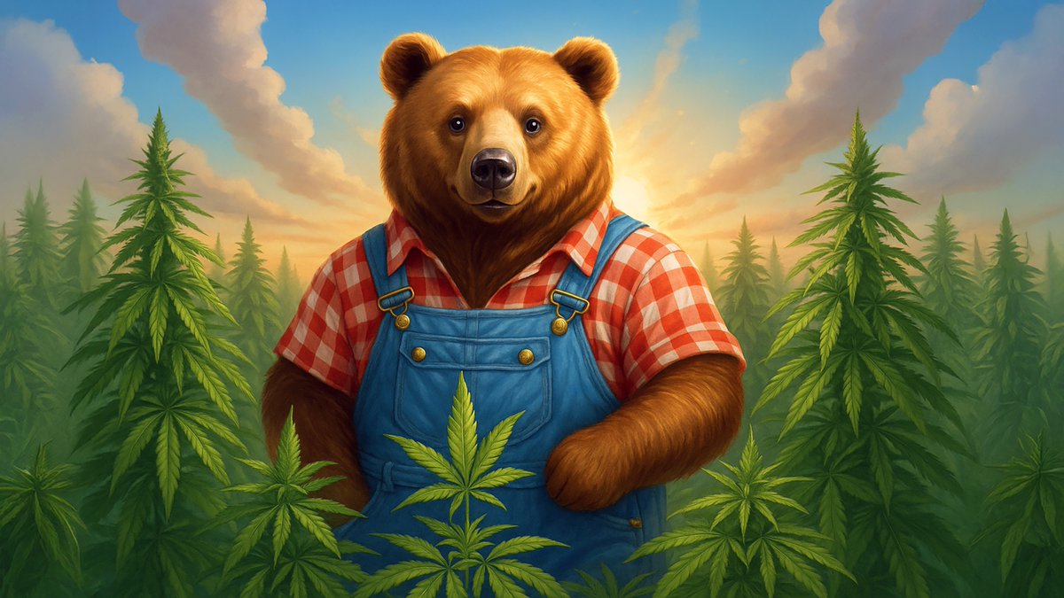 Berafarm🐻🌾 (@realberafarm) on Twitter photo Young Bera, while strolling the fields of <a href="/berachain/">Berachain Foundation 🐻⛓</a>, bumped into <a href="/deepname99/">janitooor.bera 🐼⛓️🧲</a> secret cannabis garden 🌱. The grizzly farmer offered his bong 💨, and Bera politely complied. One puff, and the world roared to life ✨.
Touch grass, happy 4/20 🐻, he grinned, bear-y elated, paws Young Bera, while strolling the fields of <a href="/berachain/">Berachain Foundation 🐻⛓</a>, bumped into <a href="/deepname99/">janitooor.bera 🐼⛓️🧲</a> secret cannabis garden 🌱. The grizzly farmer offered his bong 💨, and Bera politely complied. One puff, and the world roared to life ✨.
Touch grass, happy 4/20 🐻, he grinned, bear-y elated, paws