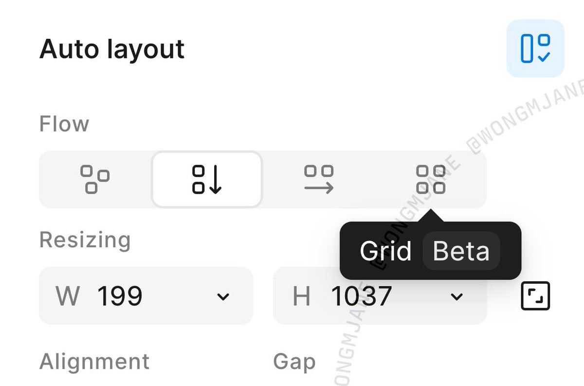 wongmjane's tweet image. Figma is working on Grids for Auto Layout