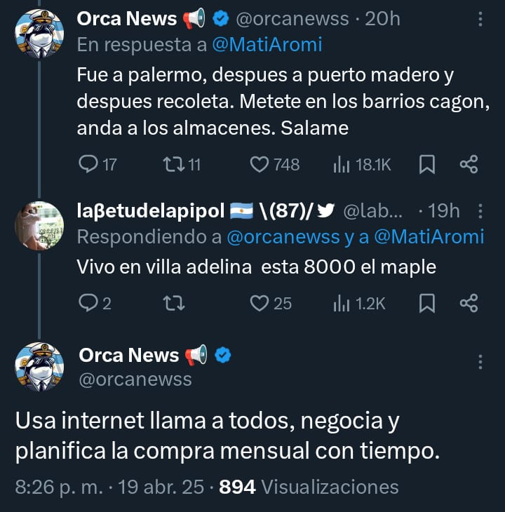 ArrepentidosLLA's tweet photo. Íbamos a cobrar en dólares, terminamos haciendo llamados, negociando y planificando la compra de un maple de huevos https://t.co/AvJqbjAW9i