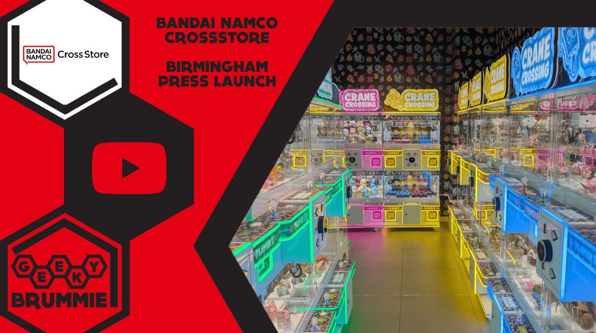 Geeky Brummie (@geekybrummie) on Twitter photo Happy Easter <a href="/BrumHour/">#BrumHour 🐝 Networking with #Birmingham</a> #brumhour
Did you know a new <a href="/BandaiNamcoUK/">Bandai Namco Ent. UK</a>
Store opened on New Street this week? We had a preview before they officially opened, here's what it's like ^VP
youtu.be/r7Q-A1twZus Happy Easter <a href="/BrumHour/">#BrumHour 🐝 Networking with #Birmingham</a> #brumhour
Did you know a new <a href="/BandaiNamcoUK/">Bandai Namco Ent. UK</a>
Store opened on New Street this week? We had a preview before they officially opened, here's what it's like ^VP
youtu.be/r7Q-A1twZus