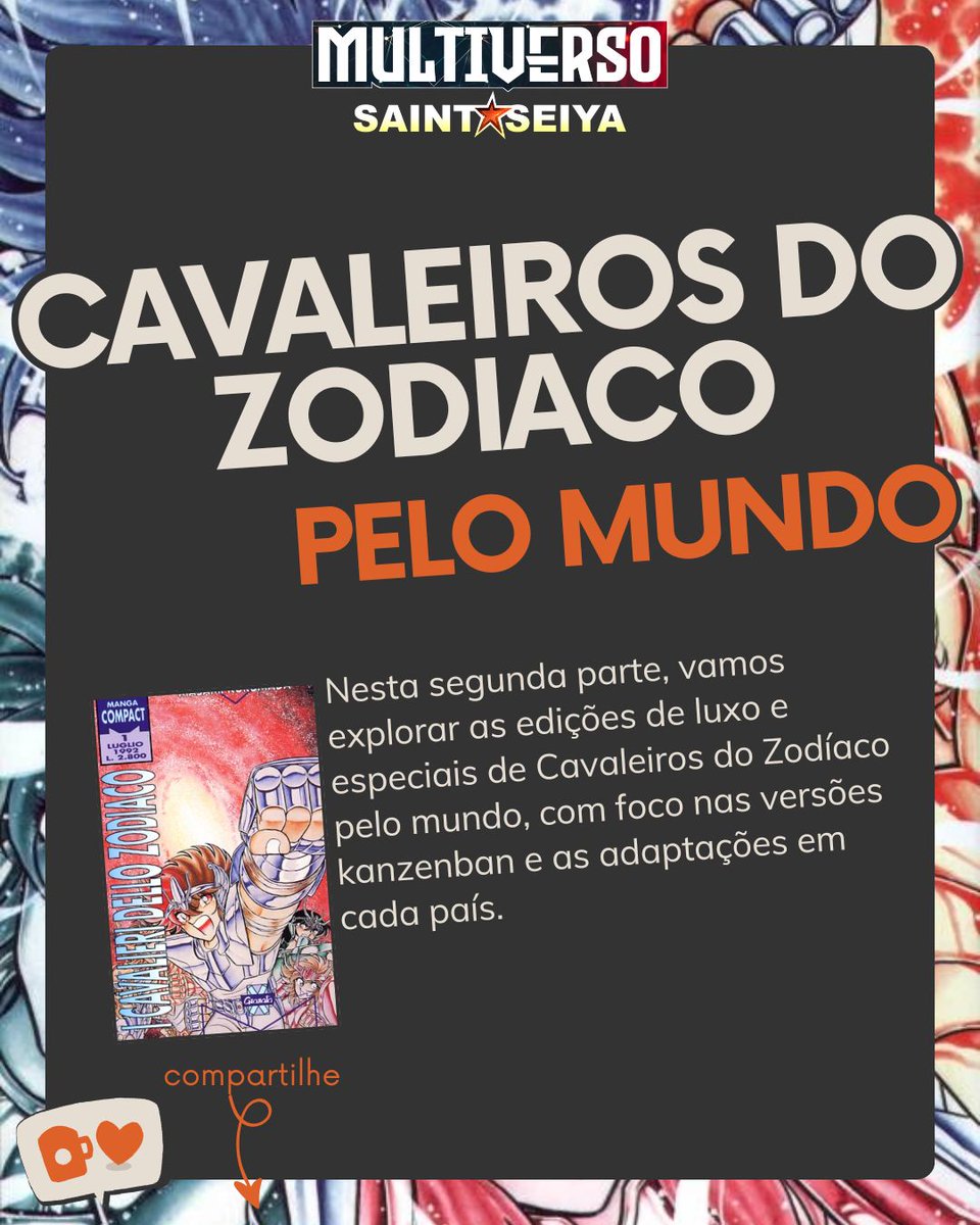MultiSaintSeiya's tweet photo. [01/02] Segunda parte de "Cavaleiros do Zodíaco: Pelo Mundo" https://t.co/jMV83aWvlG