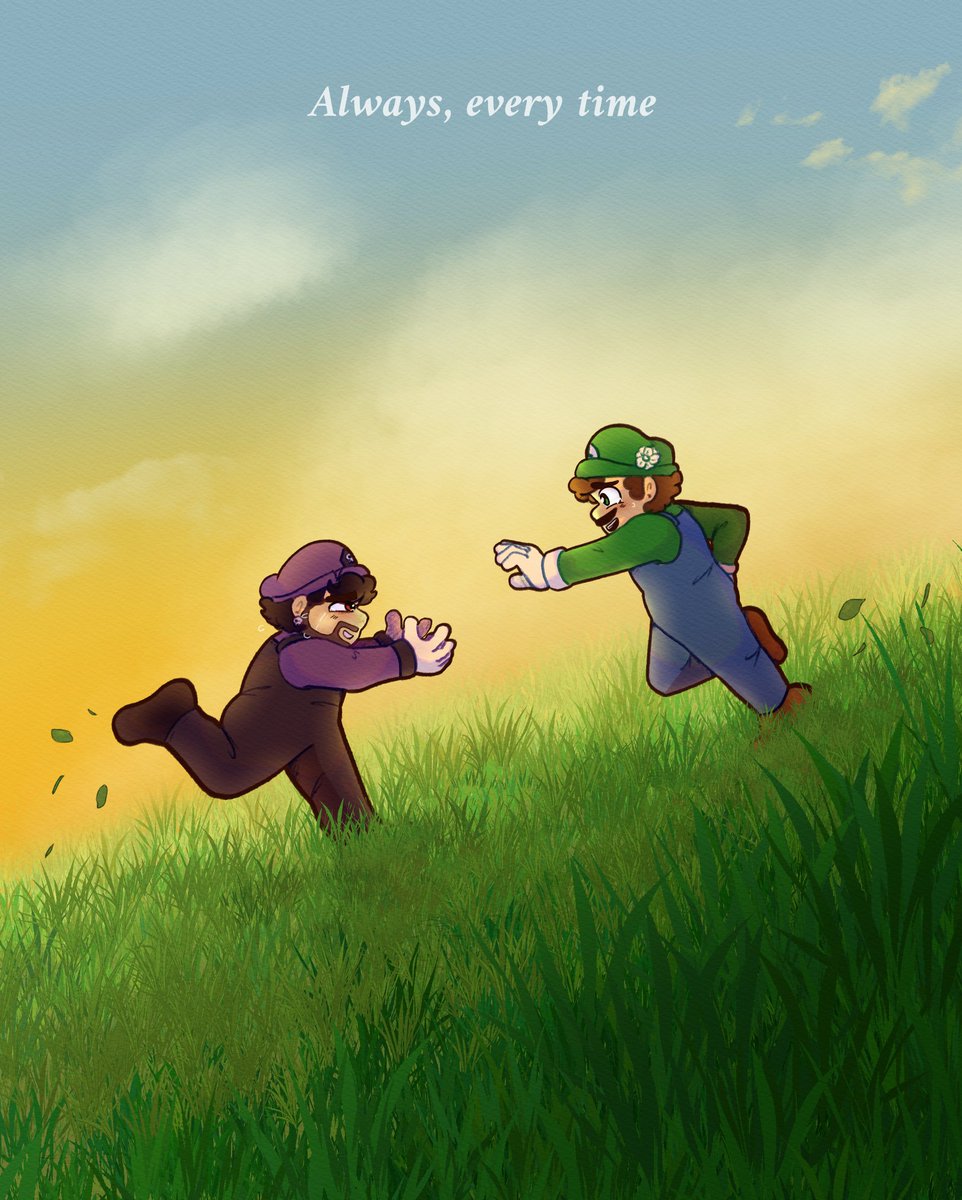 Not_Caramella's tweet photo. "You are something that I haven't met before"
I love making follow-ups to my own art lmao
#Lui3 https://t.co/BSgyM44OGp