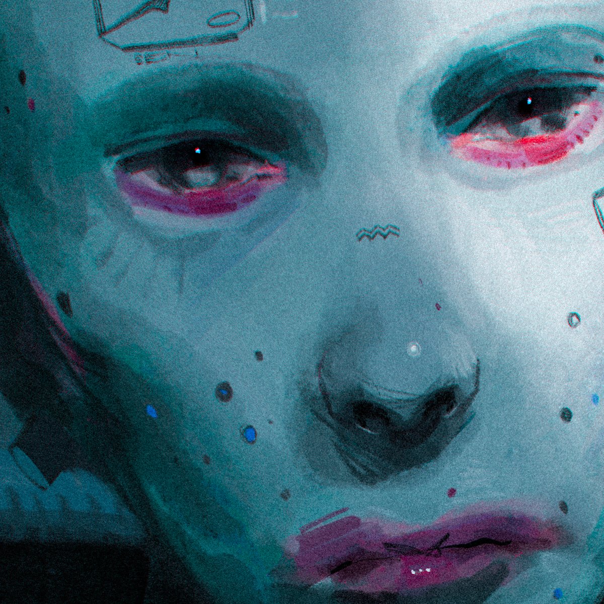Silicon Mime™
#dibujo #cyberpunk #dumaker #sketch #cyborg #punk