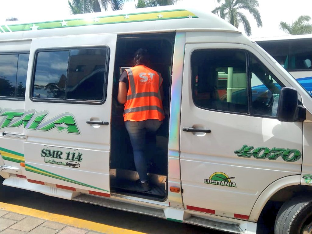 En esta #SemanaSantaSegura, por una #VidaEnMovimiento, llevamos a cabo actividades de acompañamiento, sensibilización, orientación y socialización de derechos y deberes a los usuarios del servicio público de transporte terrestre, en el <a href="/Terminaldt/">Terminalbucaramanga</a>