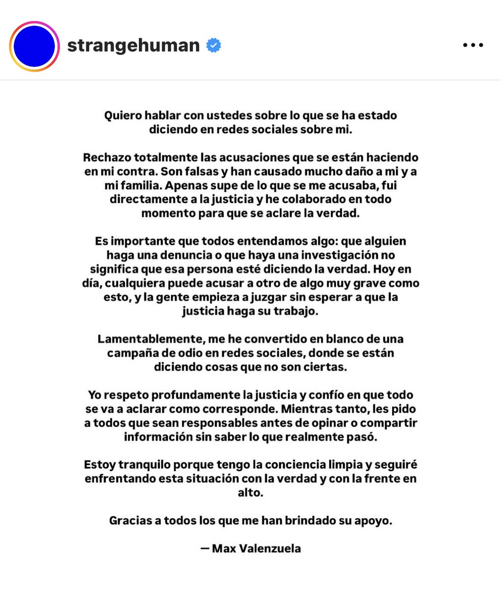 kyarameru_note's tweet photo. COMUNICADO DE MAX VALENZUELA TRAS ACUSACIONES DE V10L4C10N CONTRA SU PRIMA HACE 8 AÑOS , investigación judicial llevaría 2 años. #MaxValenzuela #maxvalenzuela #nova #strangehuman #katteyes #chile https://t.co/1PMei3Bajb