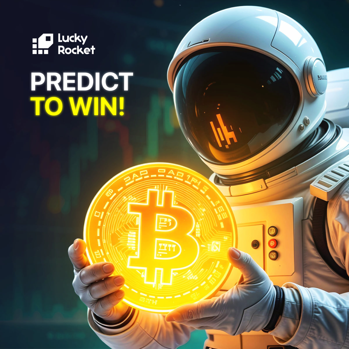 LuckyRocketApp's tweet photo. Predict to win 🪙🚀
One call can secure your next win.
🎯 Link in bio. https://t.co/xriF7zQFFV