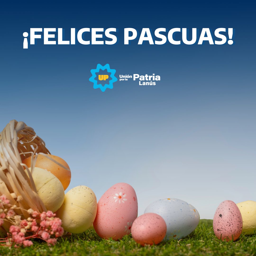 ¡FELICES PASCUAS! 🐰

Les deseamos a los vecinos y vecinas de Lanús un domingo en familia lleno de amor, paz y felicidad 🤍
