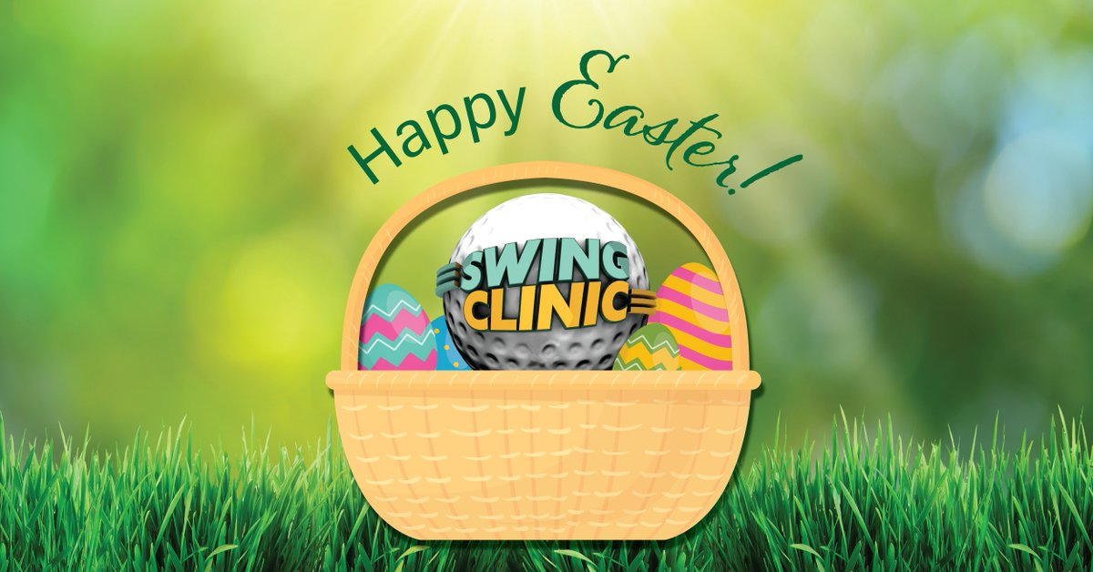 Swing Clinic (@swingclinic) on Twitter photo ⛳🐣 Get into the swing of spring with a Happy Easter! 🐰🌸 May your baskets be full of goodies and your swings be smooth today. From the Swing Clinic family, we wish you a joyful and egg-cellent Easter! 🌷🏌️♂️ #HappyEaster ⛳🐣 Get into the swing of spring with a Happy Easter! 🐰🌸 May your baskets be full of goodies and your swings be smooth today. From the Swing Clinic family, we wish you a joyful and egg-cellent Easter! 🌷🏌️♂️ #HappyEaster