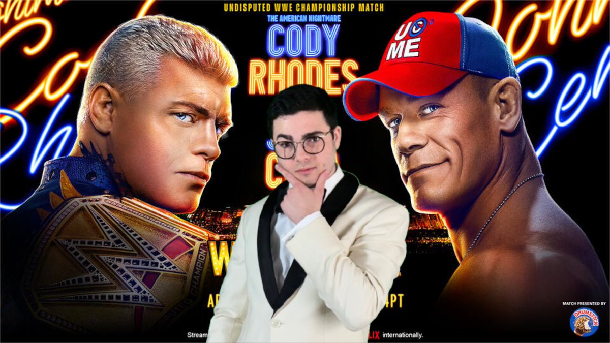 HypeCommentator's tweet photo. #WrestleMania Commentary at 6:30pm ET on Twitch and YouTube!!!

https://t.co/eMsGBnOaH7
and https://t.co/qbOGvfXmeR

#wwe #WWENXT #CodyRhodes #JohnCena #TheRock #SethRollins #PaulHeyman #RomanReigns #CMPunk #loganpaul #ajstyles #RheaRipley #IYOSKY #BiancaBelair #RandyOrton https://t.co/v4aBFgVpdK