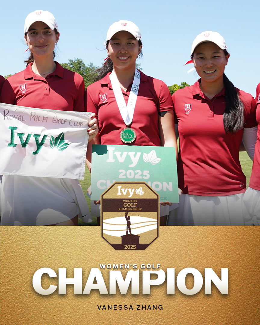 Ivy League (@ivyleague) on Twitter photo DOMINANT PERFORMANCE.
<a href="/HarvardWGolf/">Harvard Women's Golf</a>'s Vanessa Zhang produces a dominant performance at Royal Palm Golf Club with an Ivy Championship record score of 11-under par!
Congratulations, Vanessa! ๐ฟโณ๏ธ DOMINANT PERFORMANCE.
<a href="/HarvardWGolf/">Harvard Women's Golf</a>'s Vanessa Zhang produces a dominant performance at Royal Palm Golf Club with an Ivy Championship record score of 11-under par!
Congratulations, Vanessa! ๐ฟโณ๏ธ