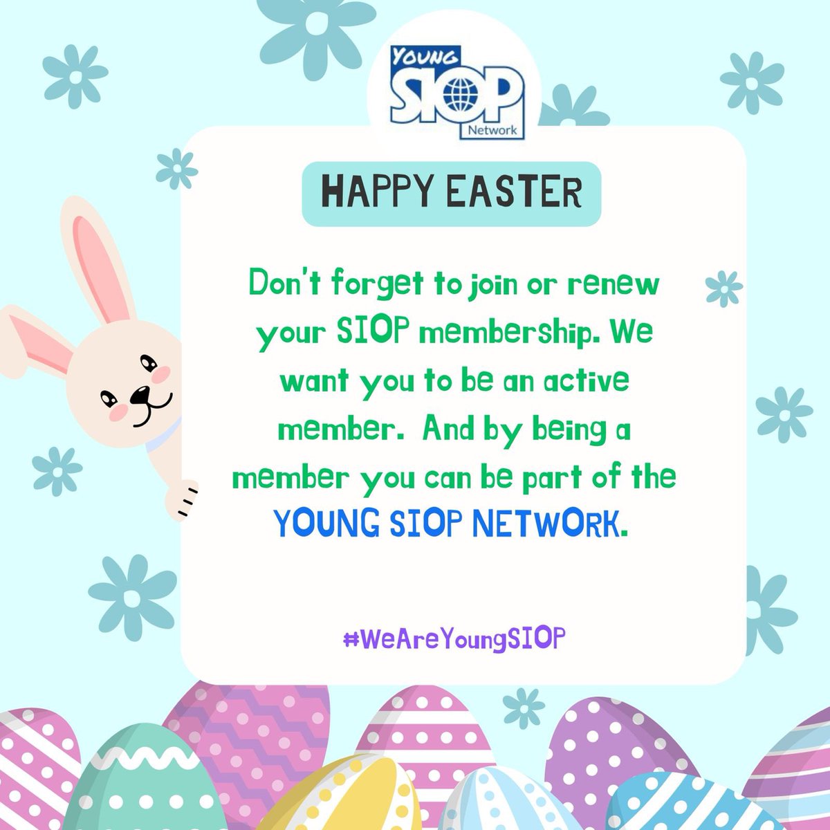 Young SIOP (@youngsiop) on Twitter photo Join <a href="/WorldSIOP/">SIOP International</a> and Young SIOP Network! Lets do amazing things together!!! #happyeaster 🐰🥚 #weareyoungsiop Join <a href="/WorldSIOP/">SIOP International</a> and Young SIOP Network! Lets do amazing things together!!! #happyeaster 🐰🥚 #weareyoungsiop