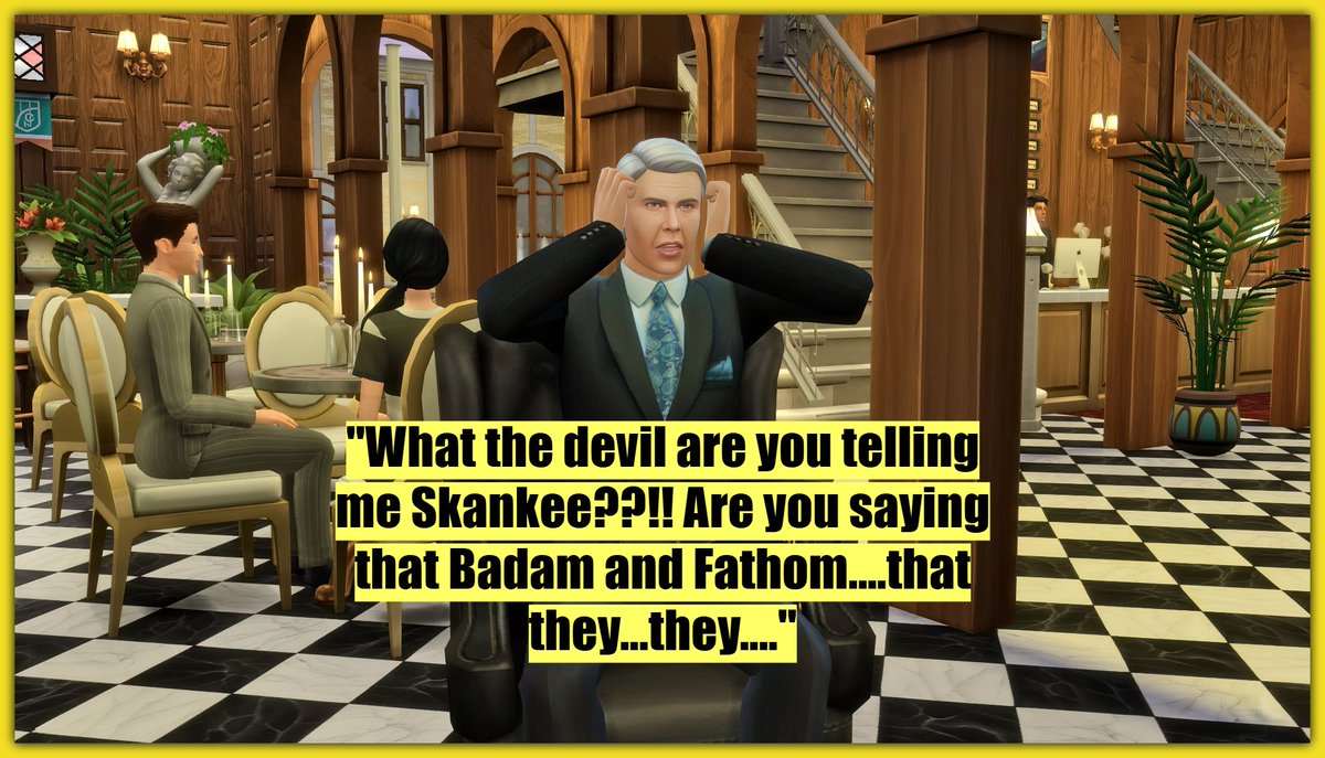 SimastySims's tweet photo. SIMASTY Episode 2.15 "Endgame" part 10 https://t.co/2vREzMlbDP

The #sims4 saga returns with another chapter of the Simmington clan. 
Cyril is rushed to hospital and a confrontation between Burke and Skankee ends in tragedy 
#TheSims4 #ShowUsYourSims https://t.co/PUtXCUtK0M