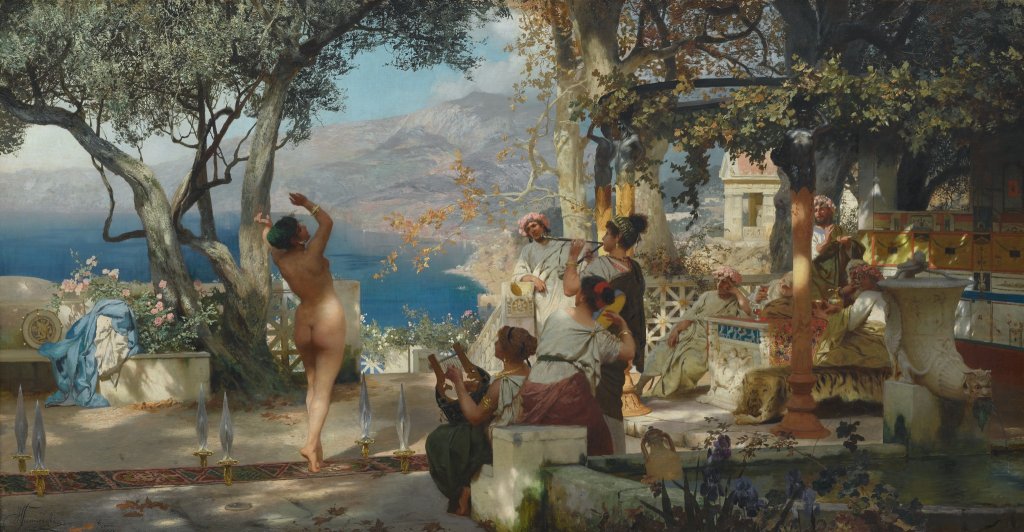NotreMondial's tweet photo. DANCE AMONG THE SWORDS

Semiradsky Genrikh, 1881

Tretyakov gallery, Moscow

#Art #ArtLovers #ArtDaily #ArtOfTheDay #FineArt #VisualArt https://t.co/ZSknMFpOlD