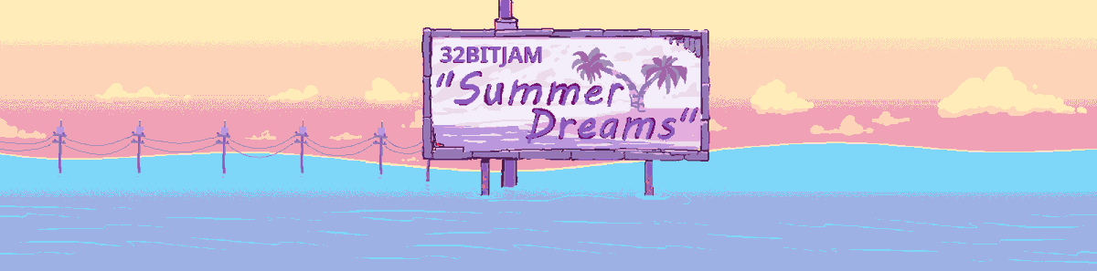 32BitJam's tweet image. 🌴32BitJam - Summer Dreams 🌅  
This jam is RANKED and has PRIZES.  This #gamejam will have a SECRET QUALIFIER.  We will  announce the qualifier when the jam starts.
itch.io/jam/32bitjam-s…
#gamedev #itchio