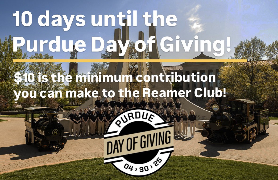 Purdue Reamer Club tweet media