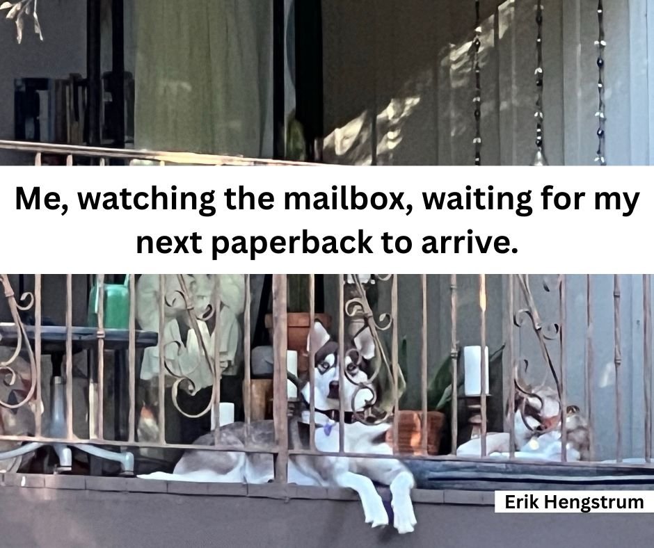 AuthorErik's tweet image. #paperback #dogman #readerscommunity #writerscommunity #writerslife #AuthorsOfTwitter #authorscommunity #ContentCreation #booklover #MarketingSuccess #readers #chicklit #