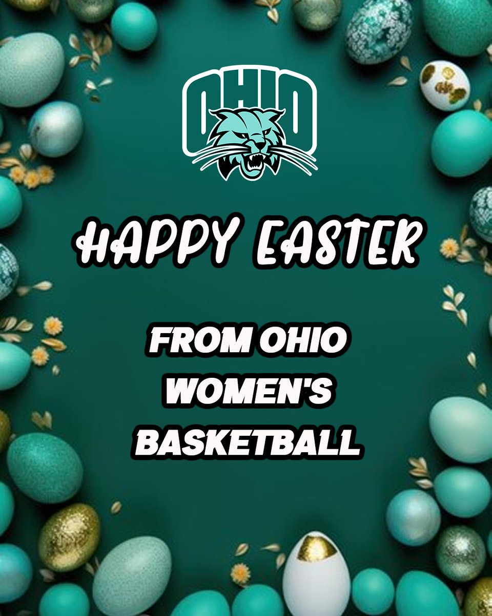 Happy Easter from Ohio Women’s Basketball 💚
