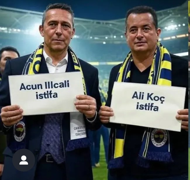 #AliKocİstifa tağı açmışlar Başkanı yedirmeyiz