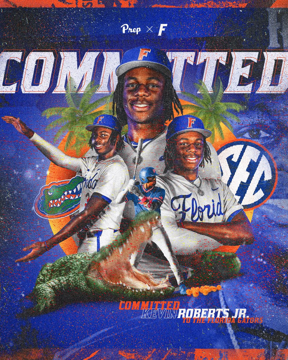 KevinRobertsJr5's tweet image. Grateful for the journey, the lessons, and God’s guidance through it all. Humbled to announce my commitment to the University of Florida. All glory to Him! Go Gators!🐊 @GatorsBB