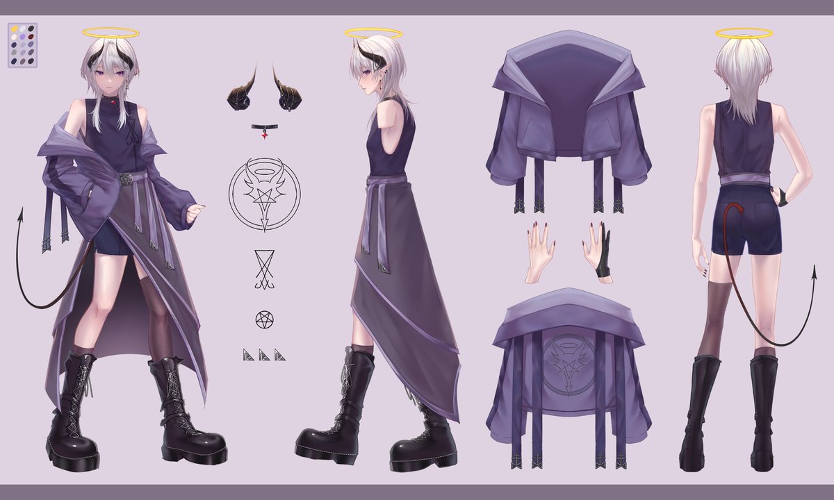 _oolisa_won's tweet image. 自己畫的自設
歡迎二創！
也歡迎認識！
我會很開心(*ˉ︶ˉ*)