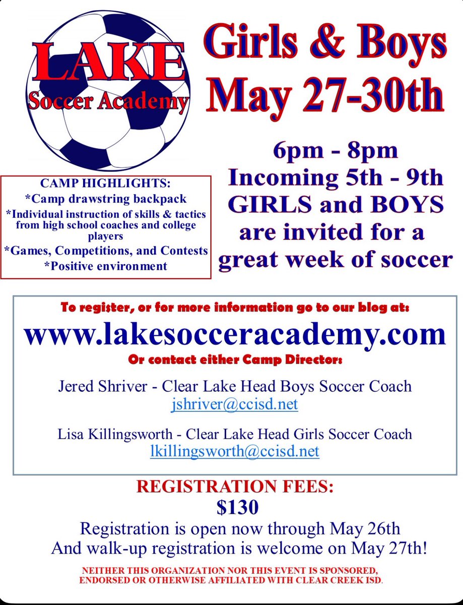 Sign up today!!