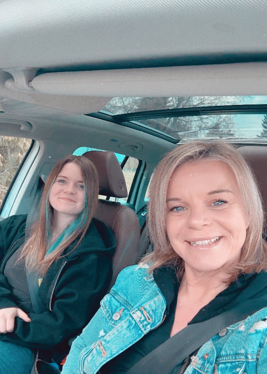 On our way to see family for the day. Stay safe, the highways are busy. Happy Easter, from us to you 🐰🐰🐰🐣🐥🐥🐥
Max is in the back but he’s with us, of course.