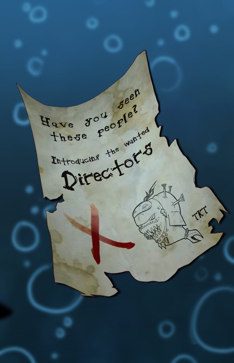utdanimlab's tweet image. Aye Aye Captain! Introducing, the most wanted Directors of The Kraken’s Tooth. What have they done? And why are they wanted? Stay tuned to find out…