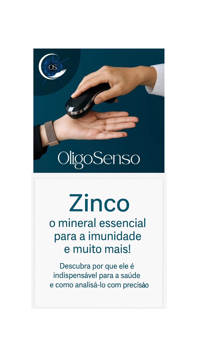 danyelaqs's tweet photo. Zinco
Mineral fundamental para imunidade, cicatrização, síntese de DNA, equilíbrio hormonal e função antioxidante.
Deficiência pode causar:
Queda de cabelo, unhas frágeis, baixa imunidade, alterações no paladar, acne 
A análise #oligosenso permite ver nas células 
#saude #vida https://t.co/gBYIp3teA5