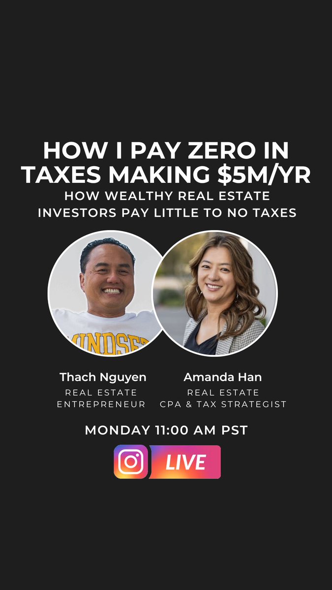 Excited to join <a href="/ThachNguyen/">Thach Nguyen</a> for IG Live 4/21/25 11AM PST / 2 PM EST