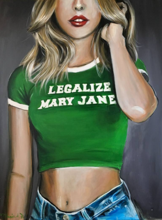 WomensArtForAll's tweet photo. Happy #420 to those who partake.
Maria #Folger #WomensArt #ArtByWomen •Mary Jane• (@mariafolger) https://t.co/5cHxkG2crP