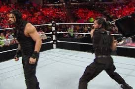 mnejelly's tweet photo. When Roman Reigns and Seth Rollins retire and get inducted into the HOF, that steel chair needs to be inducted with them 😭🙏🏽 Atp that chair is the 4th member of The Shield 😭💔 #WrestleMania41 #RomanReigns #SethRollins https://t.co/py0V2x6qoY