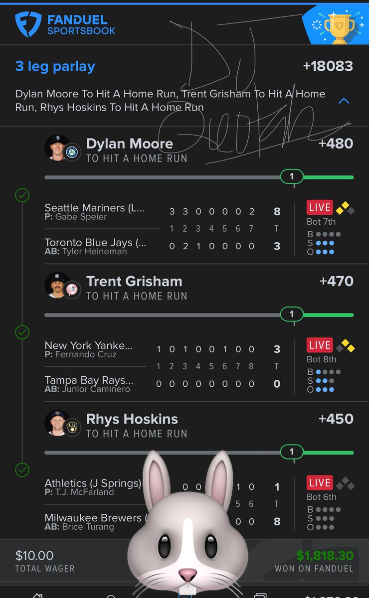 BANGGGGG 🤑🤑🤑

ON A CRAZYYY RUN RIGHT NOW!! 

HAPPY EASTER 🐣 EVERYONE 🔥🔥🔥