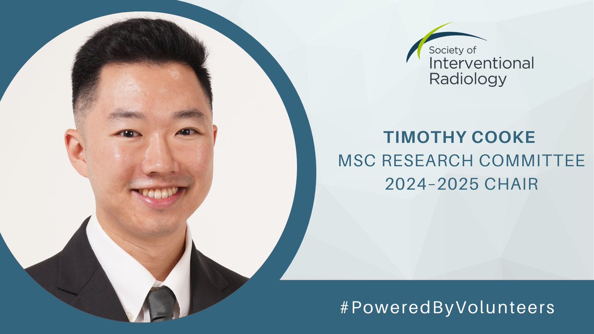 #Research matters more and more in #IRad. Thank you @cooke_tm, who as part of the MSC Research Committee, helped future MATCH applicants improve their CVs by editing and writing articles about IR research as medical students. #VolunteerAppreciationWeek #PoweringSIR
