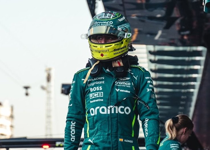 formularacers_'s tweet image. 🚨 | Fernando Alonso jokes about his near-miss with Bortoleto.

"Maybe no dinner for him."