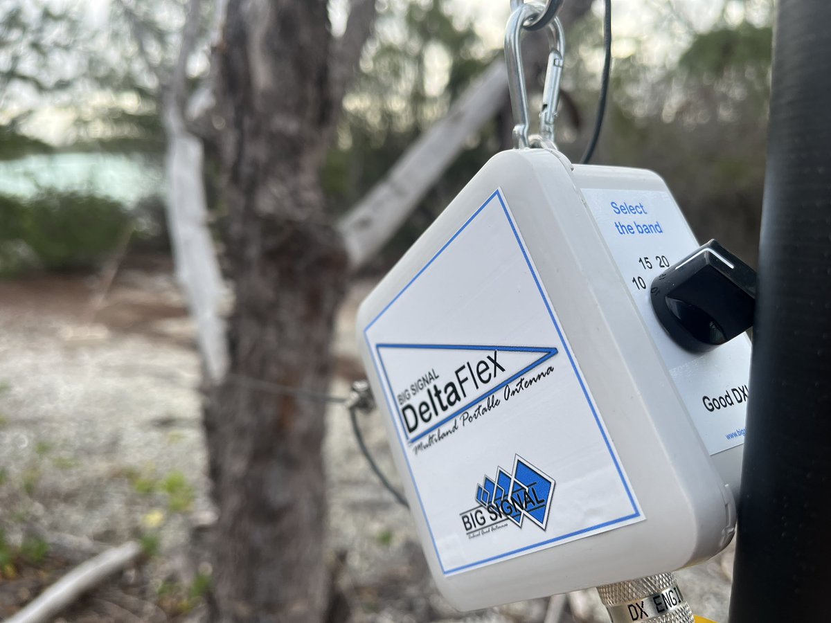 Just waiting for 10m to open a little more. I have my new Big Signal Delta Flex pointed towards North America. CQ soon. de KH7AL/KH9