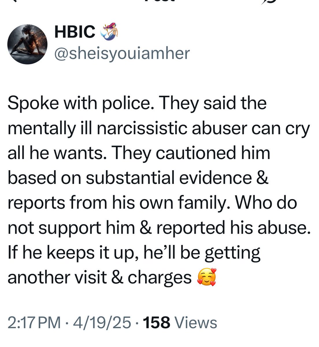legalfreak24's tweet photo. You’re a lying sack of shit Rivers!  You and your besties all do the same thing! Y’all start shit and then when someone responds to your lies and bullshit you bitch cry like a baby and cry harassment saying “leave me alone”!  You motherfuckers are the ones harassing people and https://t.co/gbkUNK2sEj