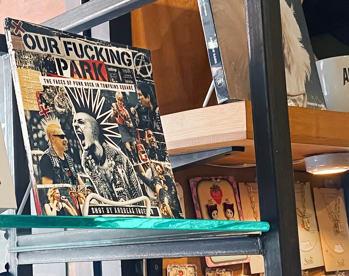 TekArtist's tweet photo. Our Fucking Park - Photo Book at Exit9 Gift Emporium 51 Ave A, New York, NY. https://t.co/p0QvVnGc7k
